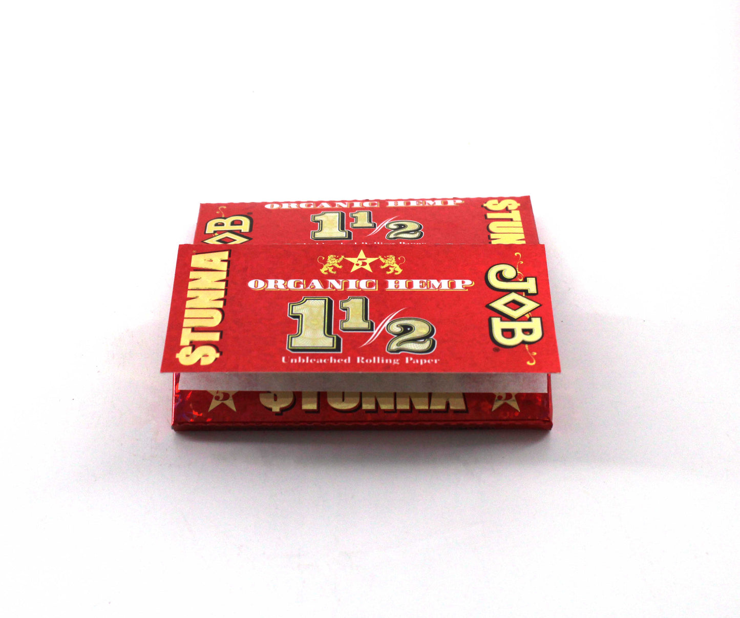 JOB $TUNNA ORGANIC HEMP 1 1/2 SIZE FULL BOX 24 BOOKLETS