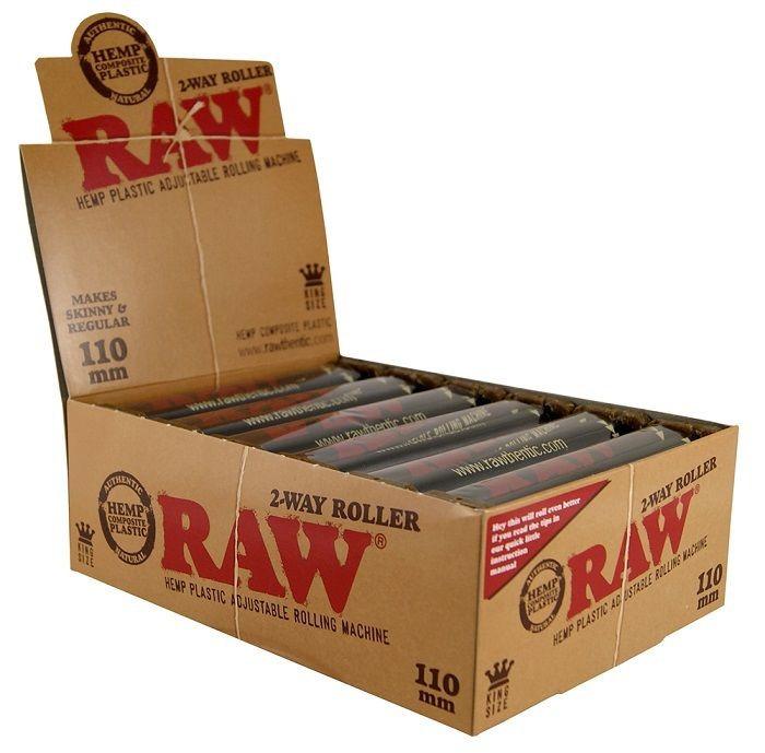 RAW AUTHENTIC HEMP COMPOSITE PLASTIC CIGARETTE ROLLING MACHINE 79MM
