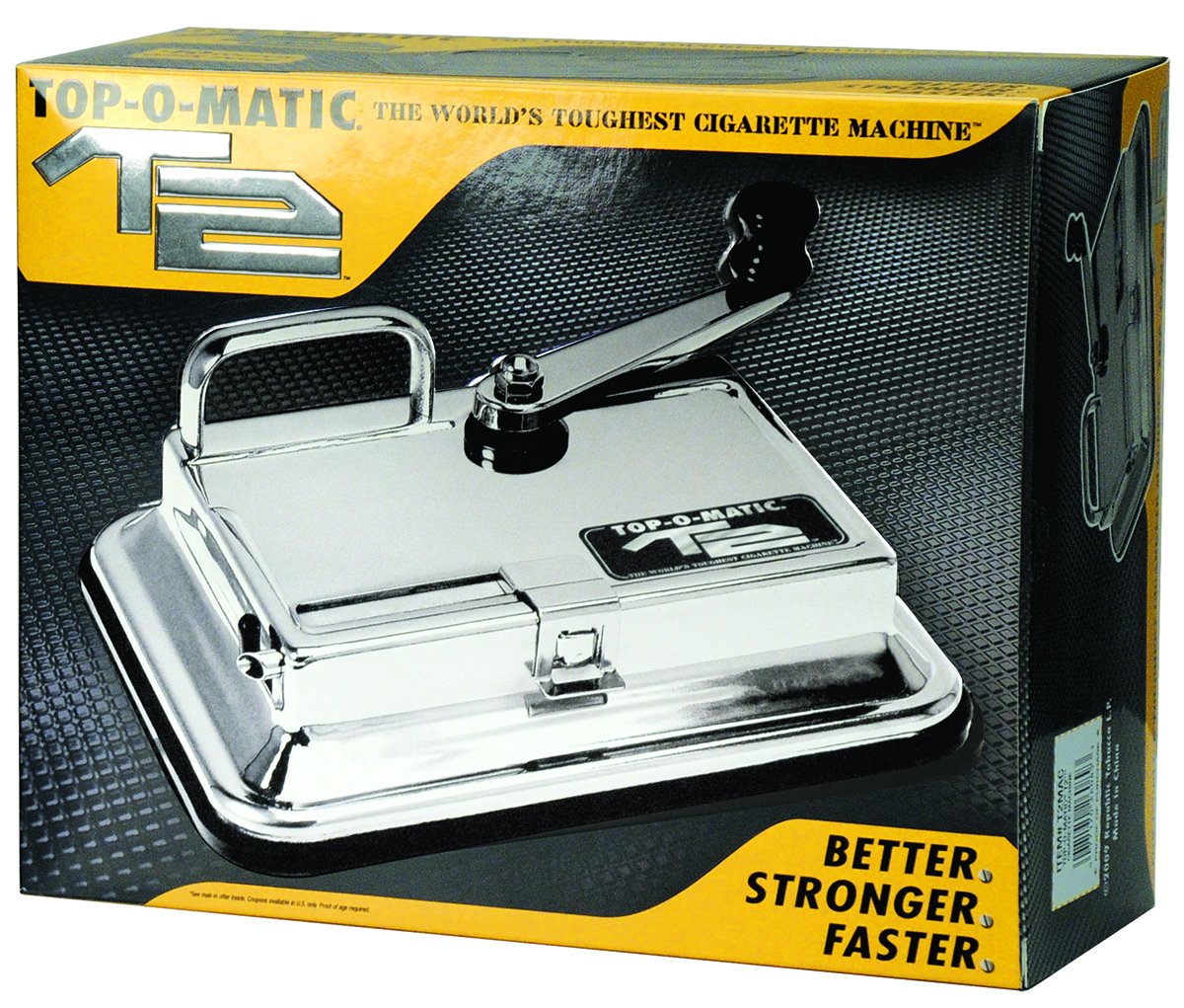 NEW TOP-O-MATIC CIGARETTE ROLLING MACHINE T2 SPECIAL EDITION