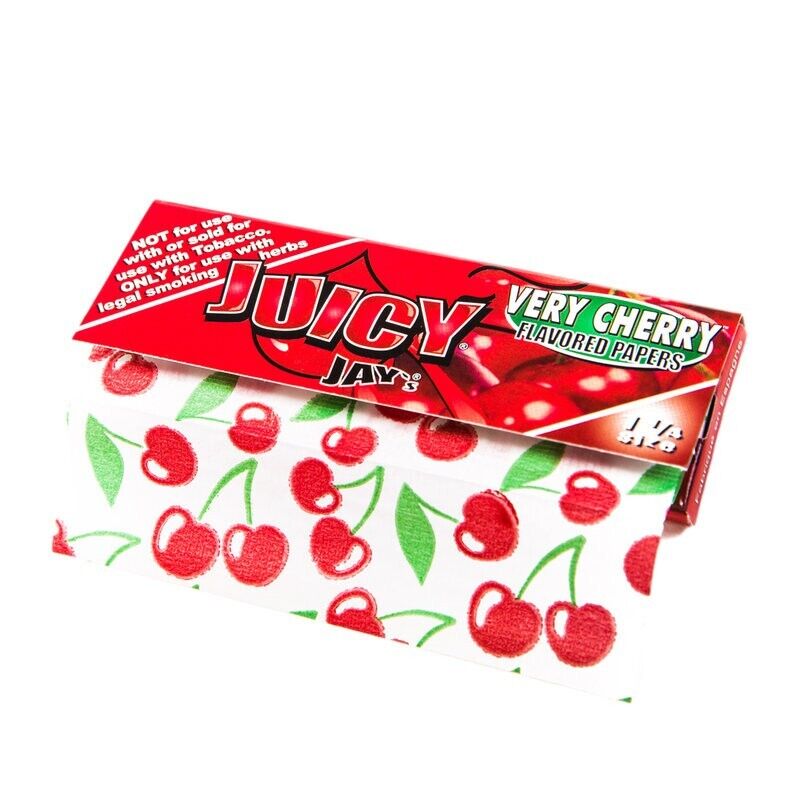 VERY CHERRY JUICY JAY'S ROLLING PAPER 24 PACKS 1 ¼ SIZE