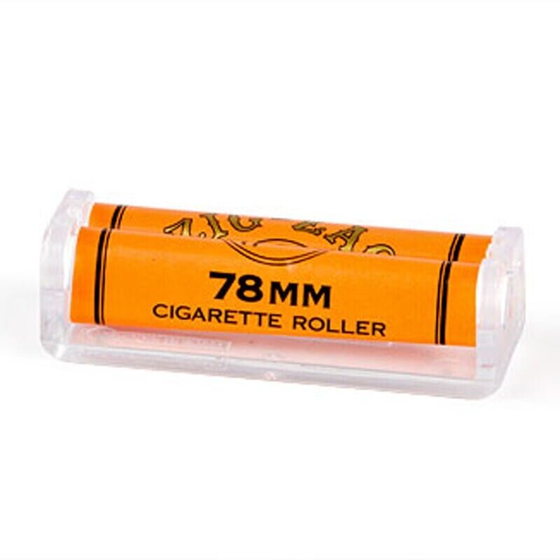 FULL BOX ZIG-ZAG 78 MM CIGARETTE ROLLERS ORANGE 12 PACKS