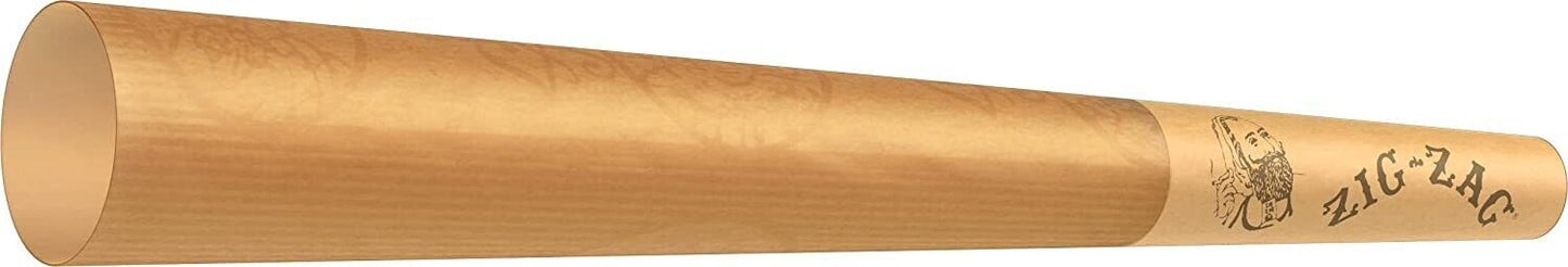 ZIG ZAG UNBLEACHED CONES KING SIZE WITH 100 CONES