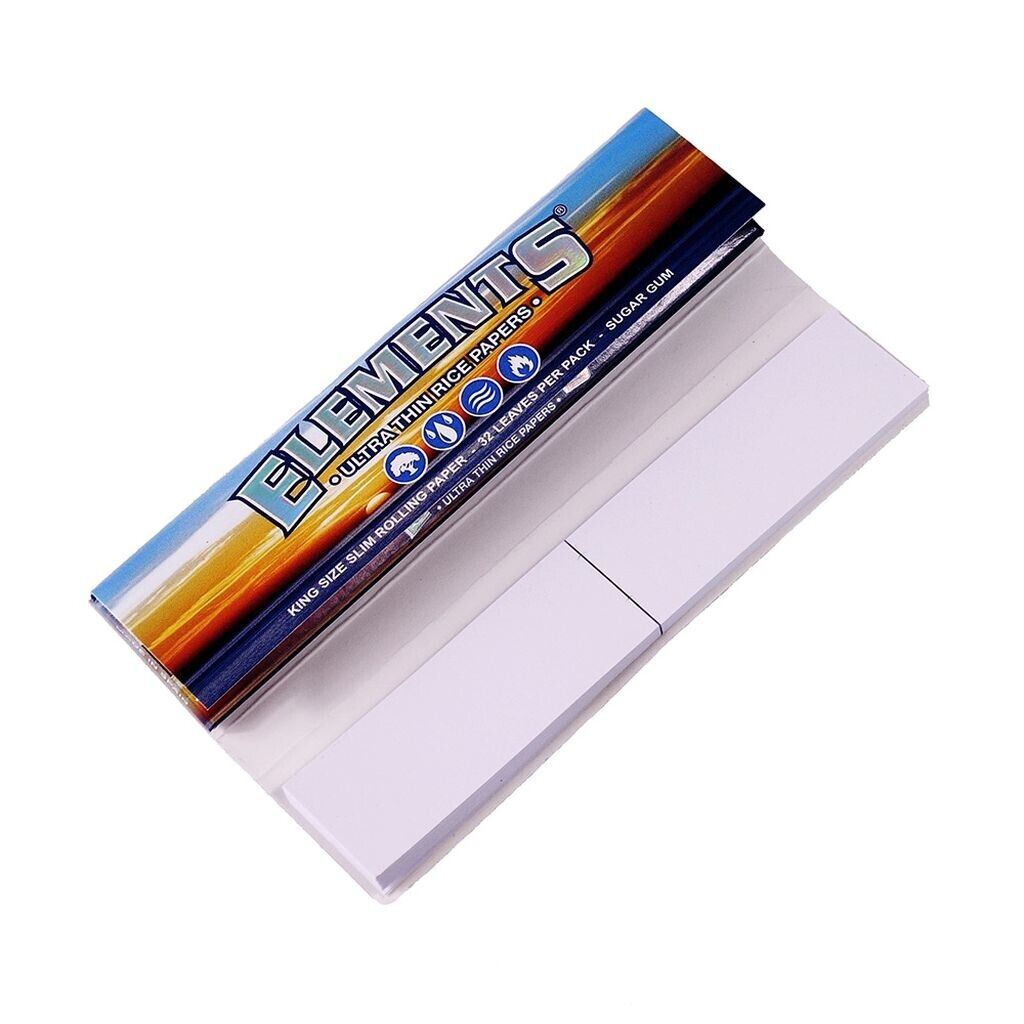 Full Box of Elements Ultra Thin K/S Slim Rice Paper (50ct)