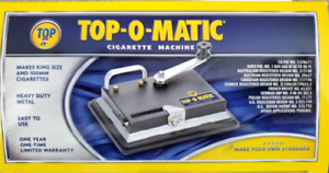 TOP-O-MATIC BEST CIGARETTE MACHINE BUYER’S CHOICE MAKES KING SIZE AND 100MM