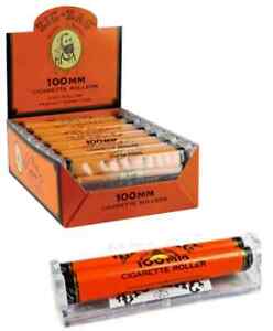 FULL BOX ZIG-ZAG 100 MM CIGARETTE ROLLERS ORANGE 12 PACKS