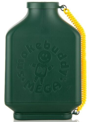 BRAND NEW SEALED BOX SMOKE BUDDY MEGA PERSONAL AIR FILTER, WITH KEYCHAIN (1CT)