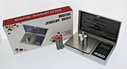 100g x 0.01g DIGITAL JEWELRY SCALE DW-100AS MODEL STAINLESS STEEL DIGIWEIGHT