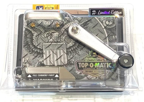 TOP-O-MATIC LIMITED COLOR EDITION CIGARETTE MACHINE FITS KING SIZE AND 100MM