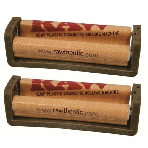 RAW AUTHENTIC HEMP COMPOSITE PLASTIC CIGARETTE ROLLING MACHINE 79MM