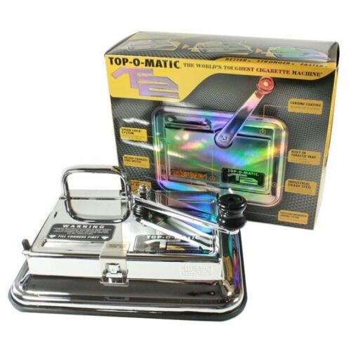 NEW TOP-O-MATIC CIGARETTE ROLLING MACHINE T2 SPECIAL EDITION