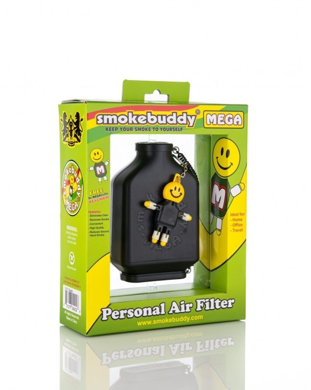 BRAND NEW SEALED BOX SMOKE BUDDY MEGA PERSONAL AIR FILTER, WITH