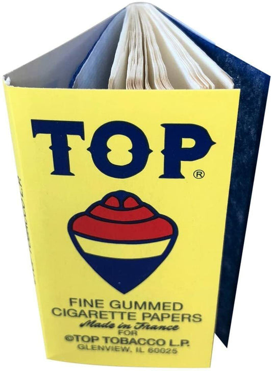 TOP Cigarette Rolling Paper 100 Papers per Booklet (12 ct)