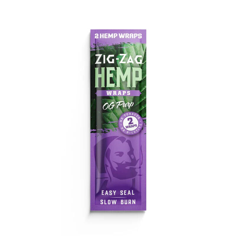 FULL BOX ZIG ZAG HERBAL PAPER- OG PURP 25 PACKS (50CT)