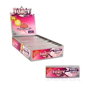 STICKY CANDY JUICY JAY'S ROLLING PAPER 24 PACKS  1 ¼ SIZE