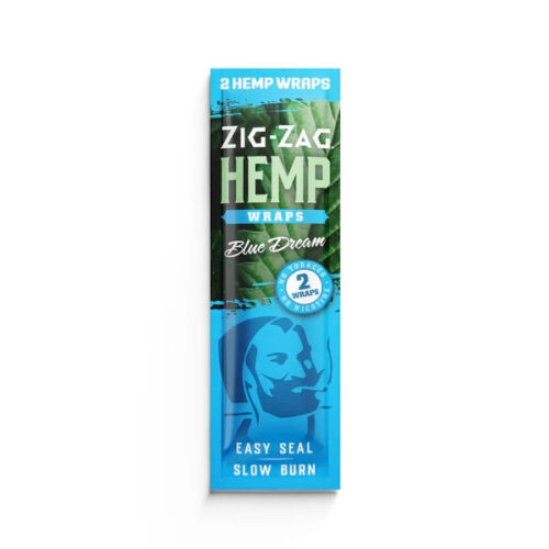 FULL BOX ZIG ZAG HERBAL PAPERS - BLUE DREAM 25 PACKS ( 50 CT)